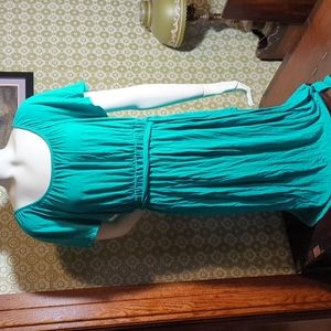 Emerald Jersey Dress